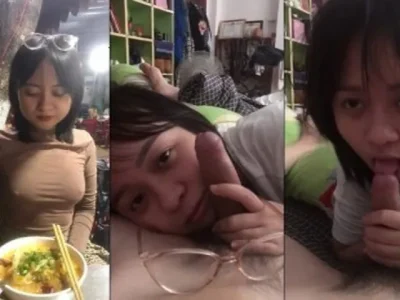 Xem video: Em gái nghiện bú mút vứt kính sang bên bú cho anh