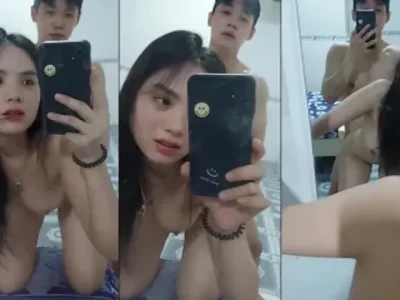Xem video: Em sinh viên kính cận lộ clip với người yêu p4