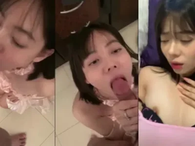 Xem video: Mặc đồ cô dâu bú cu như mút kem em thèm quá còn liếm môi
