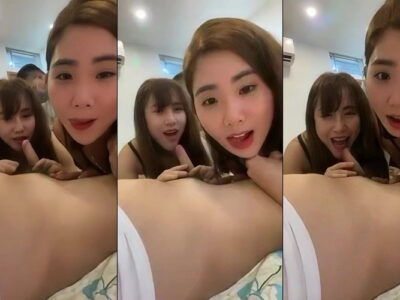 Xem video: 2 em gái xinh tươi cười phụ vụ các anh khách Trung